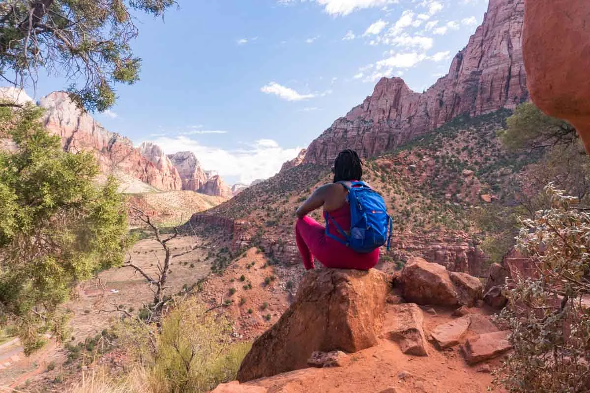 Julianna at Zion National Park